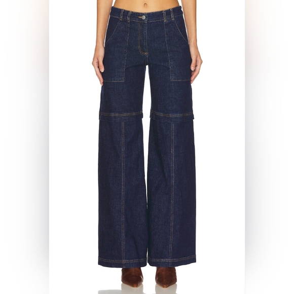 Amanda Uprichard Denim - Amanda Uprichard Brady Jeans – Heritage Wash | Size Medium